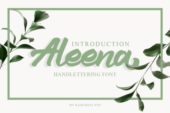 Aleena: A Handwritten Font for Elegant Web Design