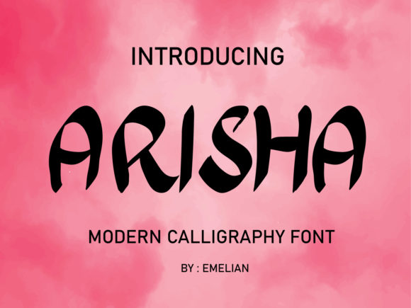 Arisha: A Bold and Friendly Script Font for Creative Branding