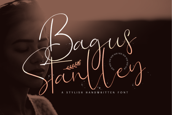 Bagus Stanlley: A Modern Handwritten Font for Elegant Branding