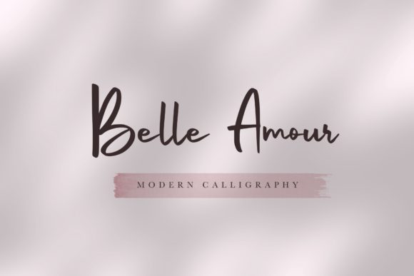 Belle Amour: Elevate Your Editorial Design with This Exquisite Font