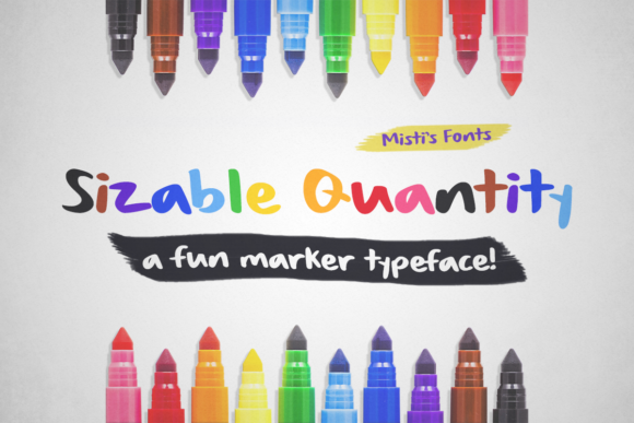Bringing Authenticity with Sizable Quantity Font