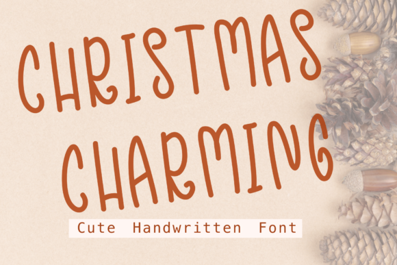Christmas Charming: A Magical Handwritten Font for Crafters