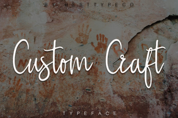 Custom Craft: A Handwritten Font for Editorial Elegance