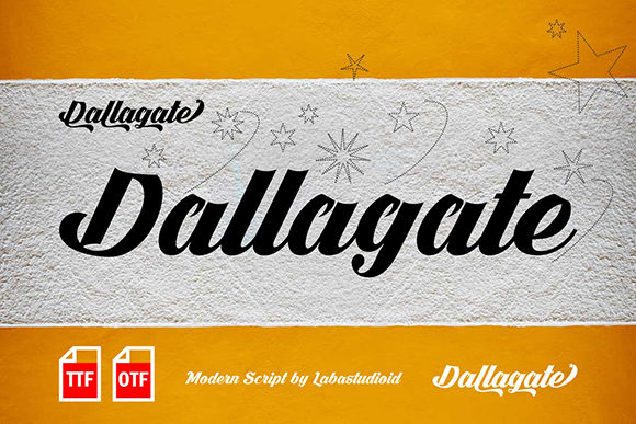 Dallagate: A Handwritten Font for Modern Web Design