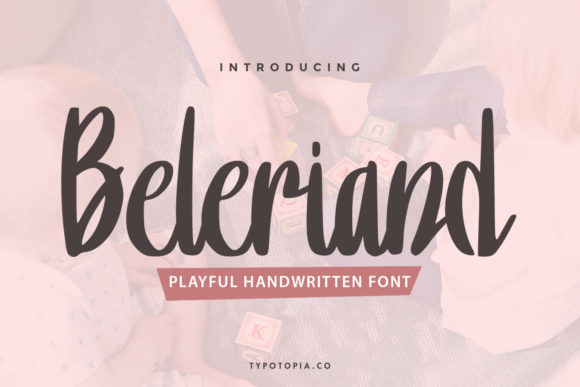 Discover Beleriand: A Unique Handwritten Font for Engaging Campaigns