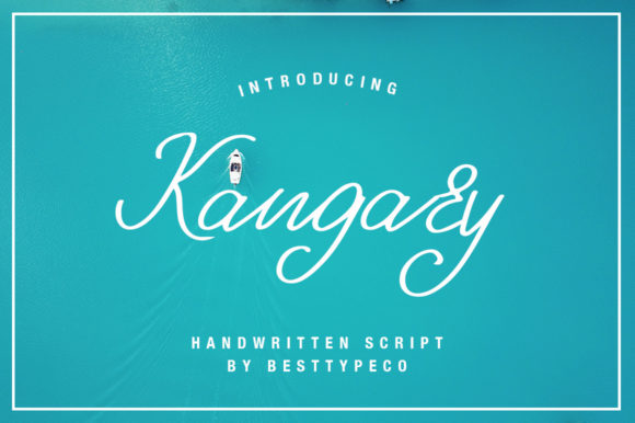 Elevate Your Craft with Kangary: A Stylish Handwritten Font