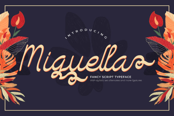 Elevate Your Editorial Design with Miguella Font