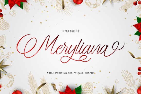 Enhance Your Brand with Meryliana: A Distinct Handwritten Font