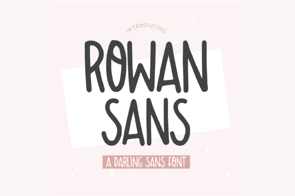 Enhance Your Brand with Rowan Sans: A Charming Handwritten Font