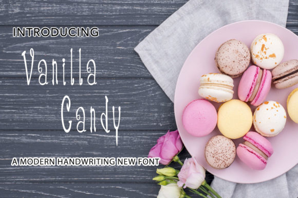 Enhance Your Brand with Vanilla Candy Font