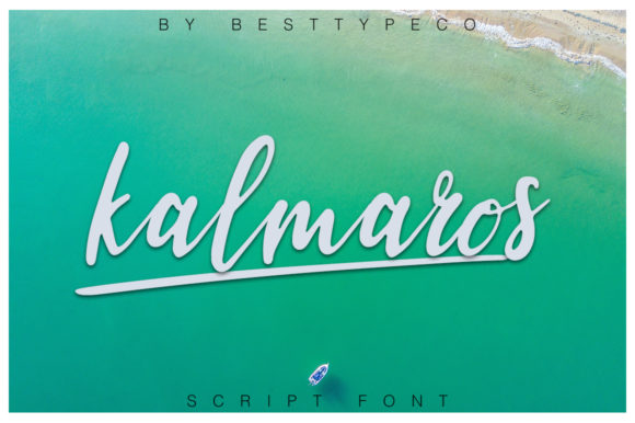 Enhance Your Campaign with Kalmaros: A Fresh Calligraphy Font