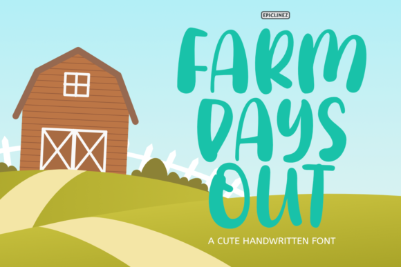 Enhance Your Editorial Design with Farm Days Out Font
