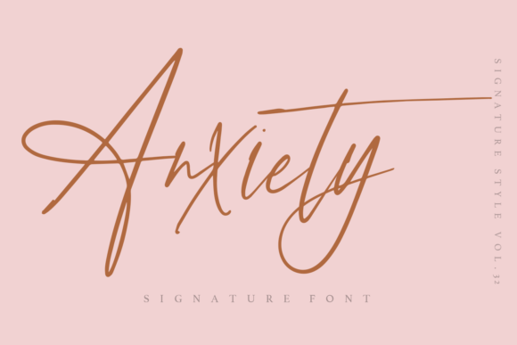 Exploring Anxiety: A Handwritten Font for Timeless Branding