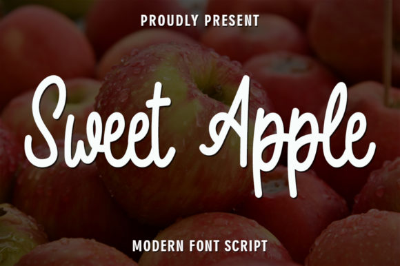 Exploring Sweet Apple: A Charming Handwritten Font for Designers