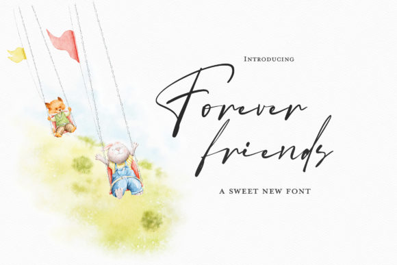 Forever Friends: The Perfect Font for Handmade Creations