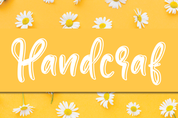Handcraf: A Modern Handwritten Font for Editorial Design