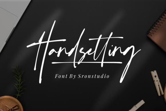 Handsetting: A Handwritten Font for Distinctive Web Design