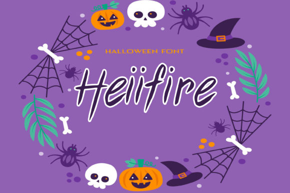 Heiifire: A Handwritten Font for Editorial Charm