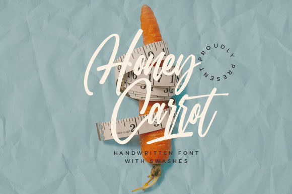Honey Carrot: A Handwritten Script for Elegant Web Design