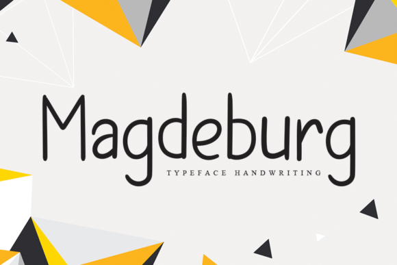 Magdeburg: A Modern Handwritten Font for Creative Campaigns