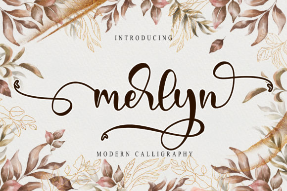 Merlyn: A Romantic Font for Elegant Branding