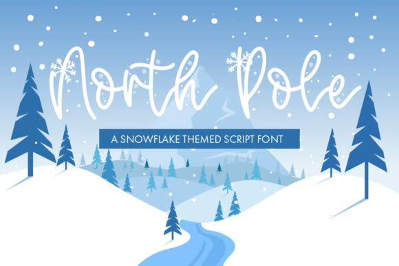 North Pole: A Handwritten Font for Charming Web Designs