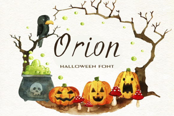 Orion: A Graceful Script Font for Elegant Editorial Design