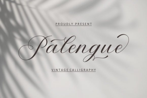 Palengue: A Handwritten Font for Creative Makers