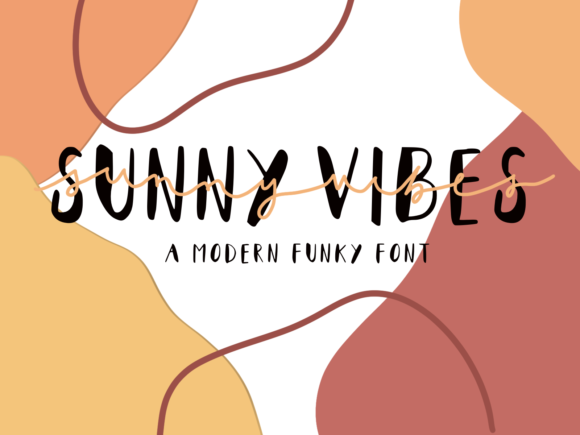 Sunny Vibes: A Playful Font for Craft and Design