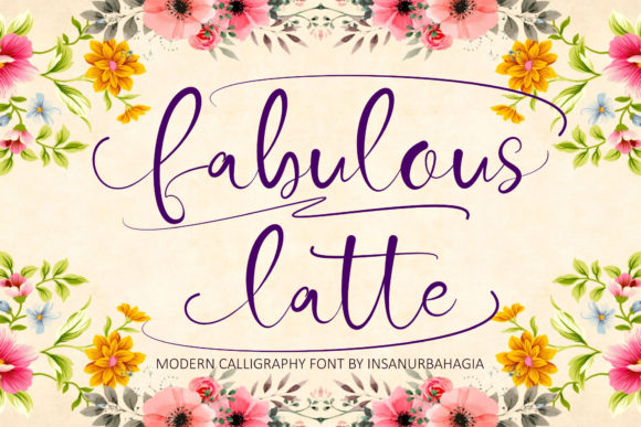Transform Your Brand with Fabulous Latte Font