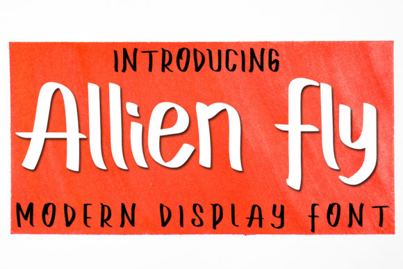 Unleash Creativity with Allien Fly: A Versatile Handwritten Font