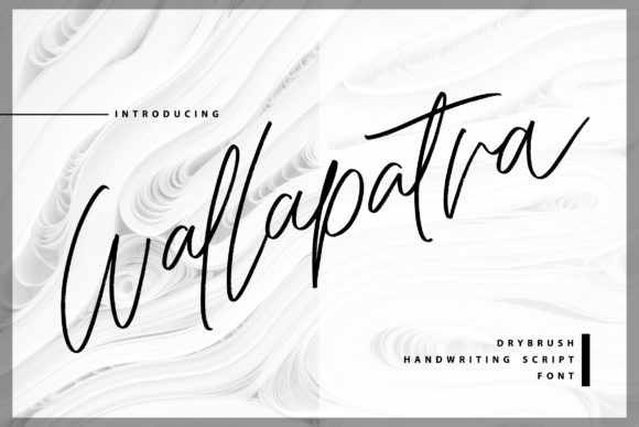 Wallapatra: A Handwritten Font for Creative Campaigns